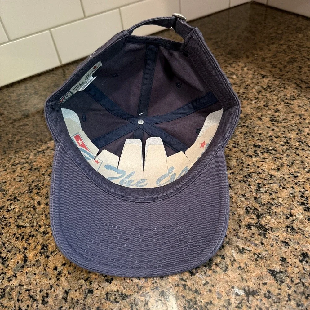 US Naval Academy NAVY The Game Cap 3-D Anchor RELAXED TWILL Hat New